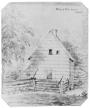 Shepard Alonzo Mount Studio of William S. Mount (from McGuire Scrapbook)